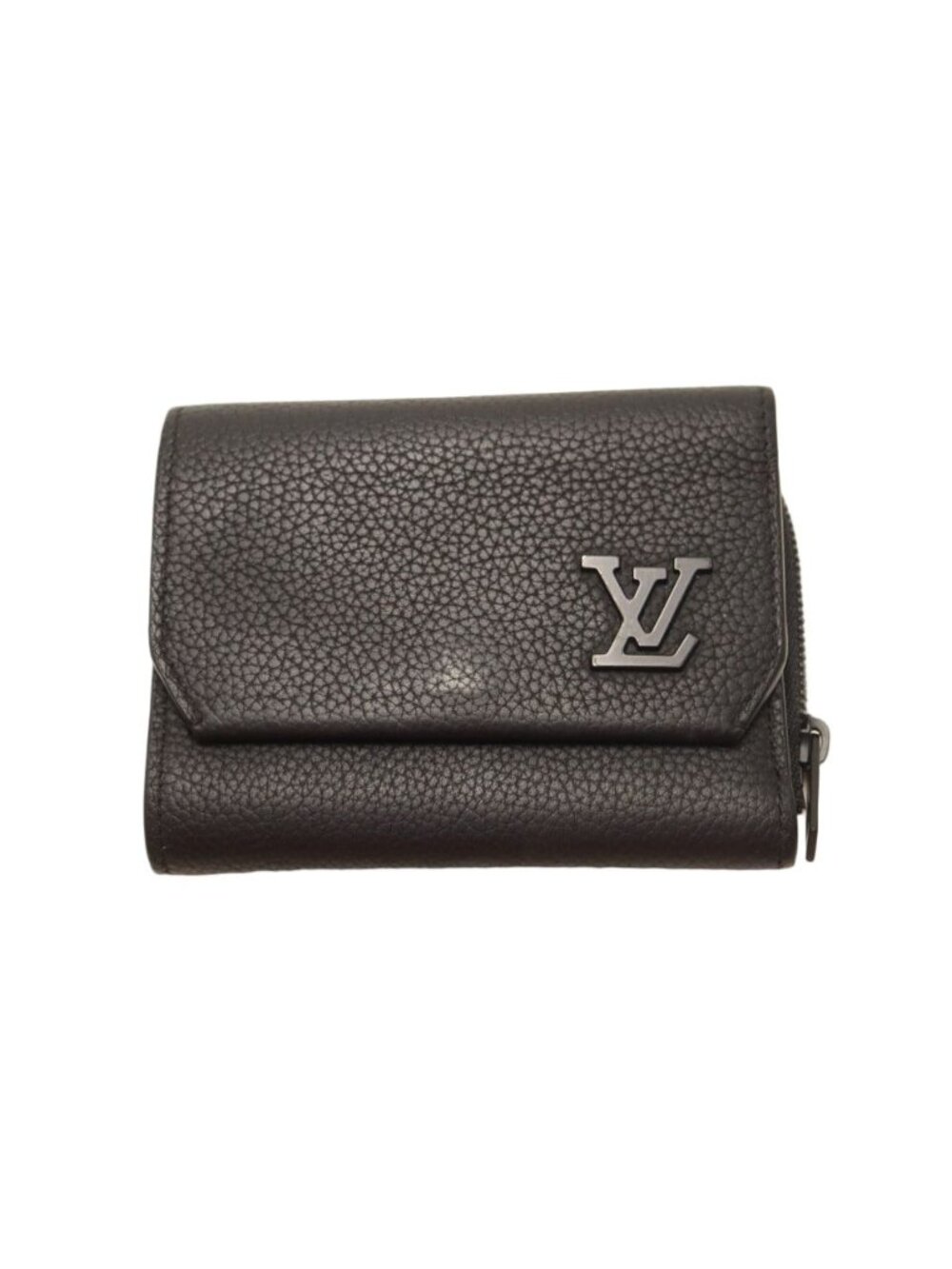 Louis Vuitton LV Aerogram Portefeuille Pilot Leather Trifold Wallet